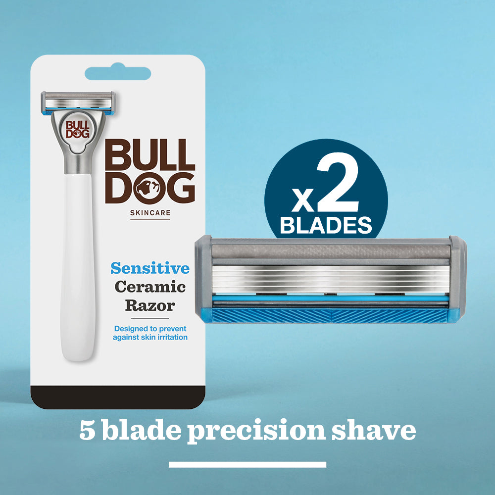 Sensitive Ceramic Razor – Bulldog Skincare